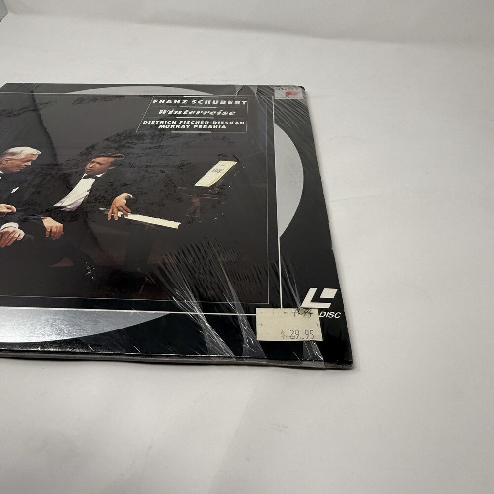Franz Schubert Winterreise Fischer-Dieskau Perahia SEALED Original Packaging LD - Picture 7 of 15